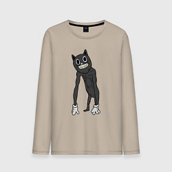 Мужской лонгслив Cartoon Cat Мультяшный кот