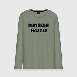 Лонгслив хлопковый мужской Dungeon Master, цвет: авокадо