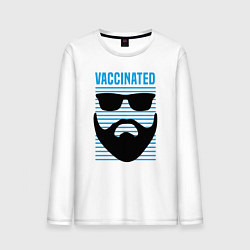 Мужской лонгслив Vaccinated