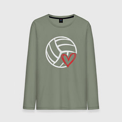 Мужской лонгслив Love Volleyball