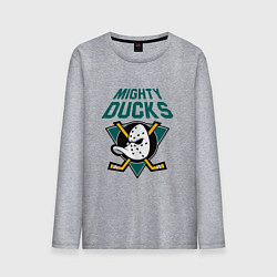 Мужской лонгслив Анахайм Дакс, Mighty Ducks