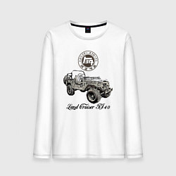 Мужской лонгслив Toyota Land Cruiser FJ 40 off-road vehicle