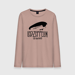 Мужской лонгслив Дирижабль Led Zeppelin с лого участников