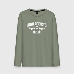 Мужской лонгслив Iron Addicts Gym