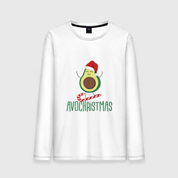 Мужской лонгслив AVOCHRISTMAS AVOCADO