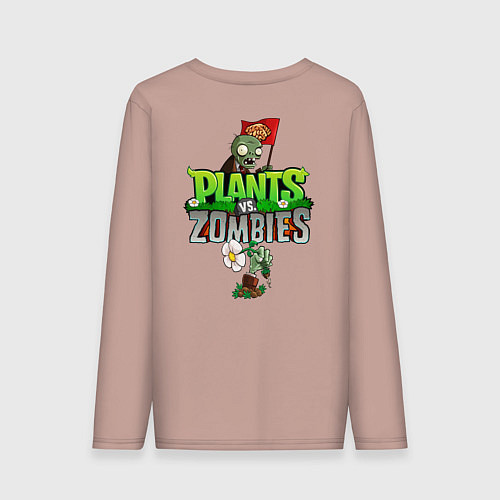 Мужской лонгслив Craaaaazy Dave / Пыльно-розовый – фото 2