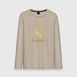 Мужской лонгслив Real Madrid gold logo