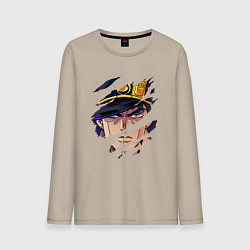 Мужской лонгслив JOJOS BIZARRE ADVENTURE, ГЛАВНЫЙ ГЕРОЙ