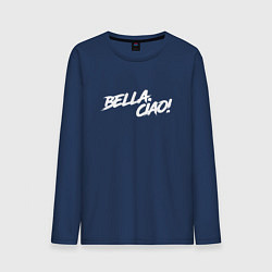 Мужской лонгслив БУМАЖНЫЙ ДОМ, BELLA CIAO!