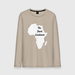 Мужской лонгслив The Dark Continent Африка