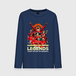 Мужской лонгслив Легенды Манчестера Manchester United Legends