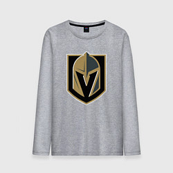 Лонгслив хлопковый мужской Vegas Golden Knights , Вегас Голден Найтс, цвет: меланж