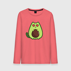 Мужской лонгслив Avo cat o влюбился