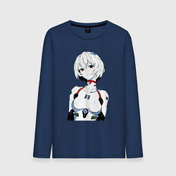 Мужской лонгслив Рей Аянами Rei Ayanami Ева Евангелион