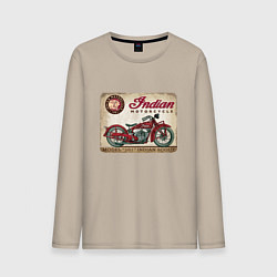 Мужской лонгслив Indian motorcycle 1901