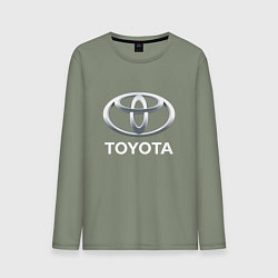 Мужской лонгслив TOYOTA 3D Logo