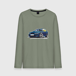 Мужской лонгслив BMW Blue