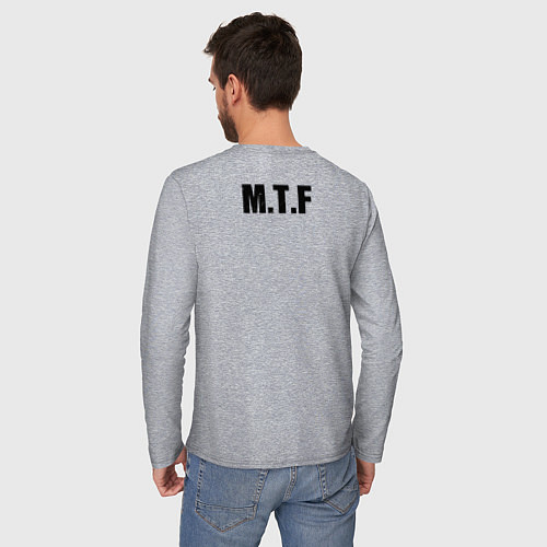 Мужской лонгслив Эта-10 / Меланж – фото 4