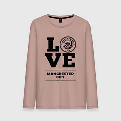 Мужской лонгслив Manchester City Love Классика