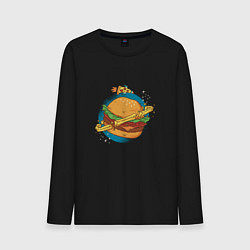 Мужской лонгслив Бургер Планета Planet Burger