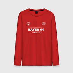 Мужской лонгслив Bayer 04 Форма Чемпионов