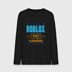 Мужской лонгслив Игра Roblox PRO Gaming