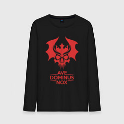 Мужской лонгслив Ave Dominus Nox клич повелителей ночи