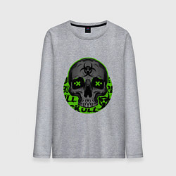 Мужской лонгслив SKULL TOXIC