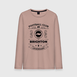 Мужской лонгслив Brighton: Football Club Number 1 Legendary