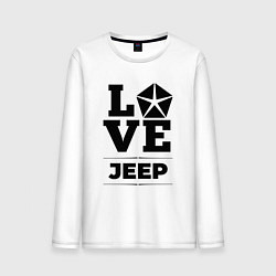 Мужской лонгслив Jeep Love Classic