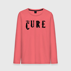 Мужской лонгслив The Cure лого