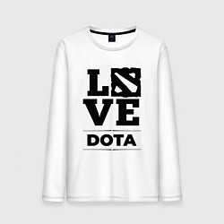 Мужской лонгслив Dota love classic