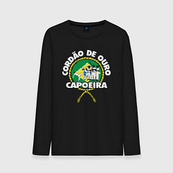 Мужской лонгслив Capoeira - Cordao de ouro flag of Brazil