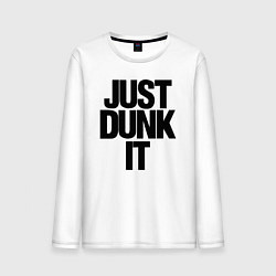 Мужской лонгслив Just Dunk It