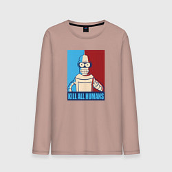 Мужской лонгслив Bender Futurama