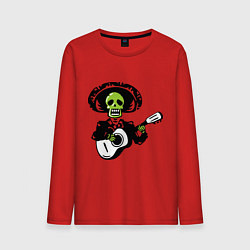 Мужской лонгслив Мертвый музыкант