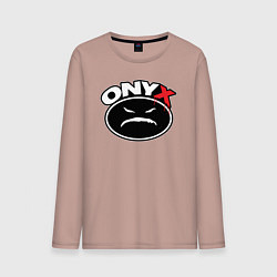 Мужской лонгслив Onyx - black logo