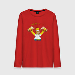 Мужской лонгслив Homer & Beer