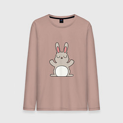 Мужской лонгслив Hello Bunny