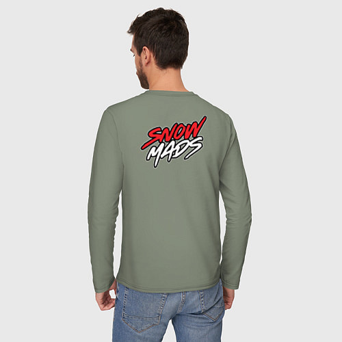 Мужской лонгслив Onyx - snowgoons / Авокадо – фото 4