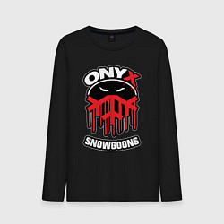 Лонгслив хлопковый мужской Onyx - snowgoons, цвет: черный