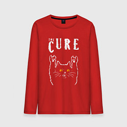 Мужской лонгслив The Cure rock cat