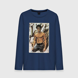 Мужской лонгслив Брюс Ли - ретро постер