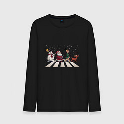 Мужской лонгслив Beatles Christmas