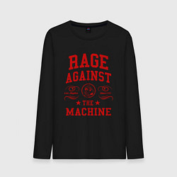 Мужской лонгслив Rage Against the Machine красный