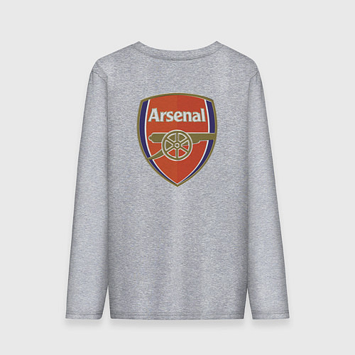 Мужской лонгслив Arsenal - London - goalkeeper / Меланж – фото 2