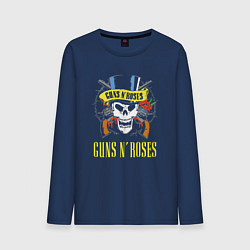 Мужской лонгслив Guns n roses Skull