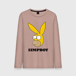 Мужской лонгслив Simpboy - rabbit Homer