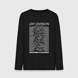 Лонгслив хлопковый мужской Joy Division, цвет: черный