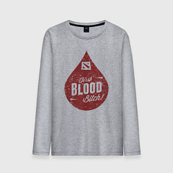 Мужской лонгслив Dota blood